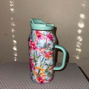 TailFloral Insulated Mug with Handle